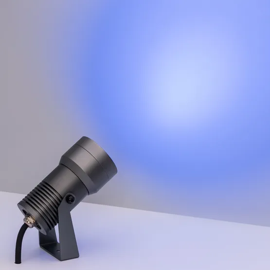 Фото #5 товара Светильник KT-RAY-COLOR-R61-12W RGB-Warm3000 (DG, 36 deg, 12V) (Arlight, IP67 Металл, 3 года)