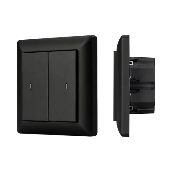 Фото #1 товара Панель Knob SR-KN0220-IN Graphite (KNX, DIM) (Arlight, -)