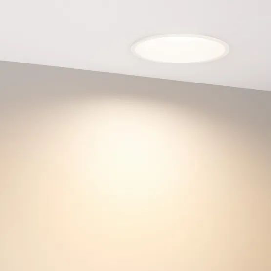 Фото #4 товара Светильник MS-BREEZE-BUILT-R125-16W Warm3000 (WH, 90 deg, 230V) (Arlight, IP20 Металл, 5 лет)