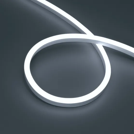 Фото #1 товара Светодиодная лента герметичная HALO-SIDE-A160-10x17mm 24V White6000 (10 W/m, IP67, 5m, wire x1) (Arlight, Силикон, 3 года)