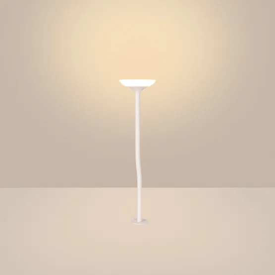 Фото #2 товара Светильник KT-MUCENA-BOLL-C-H450-2W Warm3000 (WH, 100 deg, 24V) (Arlight, IP65 Металл, 3 года)