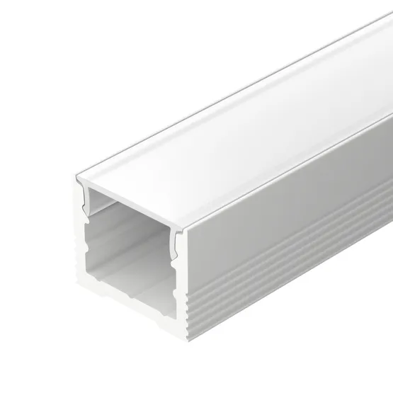 Фото #1 товара Профиль SL-SLIM-H13M-2000 WHITE (BY) (Arlight, Алюминий)