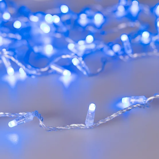 Фото #6 товара Светодиодная гирлянда ARD-STRING-CLASSIC-10000-CLEAR-100LED-SYNC RGB (230V, 6.5W, RF ПДУ, 1000) (Ardecoled, IP65)
