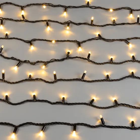 Фото #2 товара Светодиодная гирлянда ARD-STRING-PRO-10000-BLACK-100LED-STD WARM (230V, 7W) (Ardecoled, IP65, 2 года)