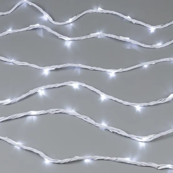 Фото #3 товара Светодиодная гирлянда ARD-STRING-HOME-10000-WHITE-99LED-RUN WHITE (230V, 10.5W) (Ardecoled, IP20, 1 год)