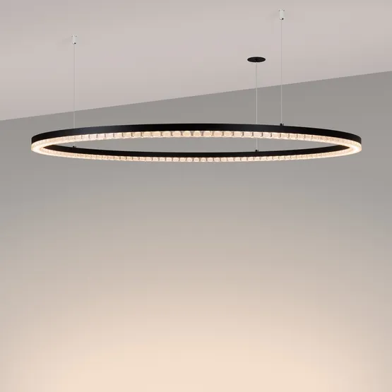 Фото #2 товара Светильник SP-DIAMOND-R1050-60W Warm3000 (BK, 45 deg, 230V, TRIAC) (Arlight, IP20 Металл, 5 лет)