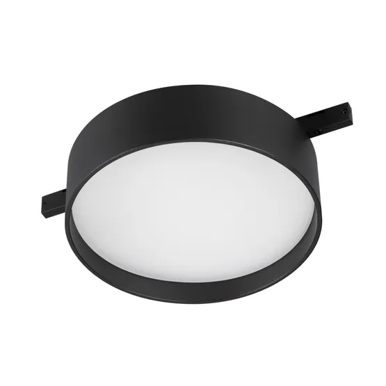 Фото #1 товара Светильник MAG-MICROCOSM-RONDO-R113-12W Warm2700 (BK, 100 deg, 24V) (Arlight, IP20 Металл, 3 года)