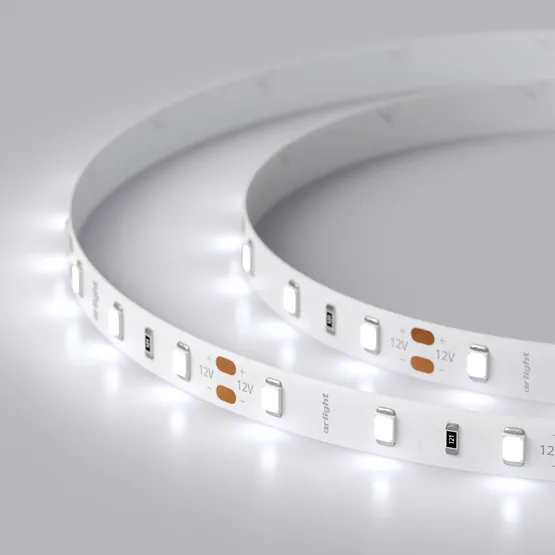 Фото #2 товара Светодиодная лента RT 2-5000 12V Cool 8K (2835, 300 LED, PRO) (Arlight, 7.2 Вт/м, IP20)