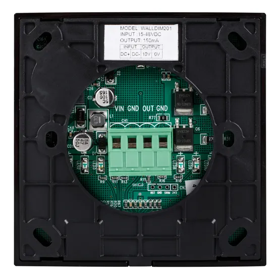 Фото #3 товара Панель Sens CT-201-IN Black (12-24V, 0-10V) (Arlight, IP20 Пластик, 1 год)