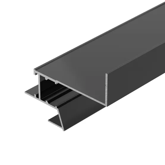 Фото #2 товара Профиль CEIL-S18-SHADOW-SIDE-3000 BLACK (Arlight, Алюминий)