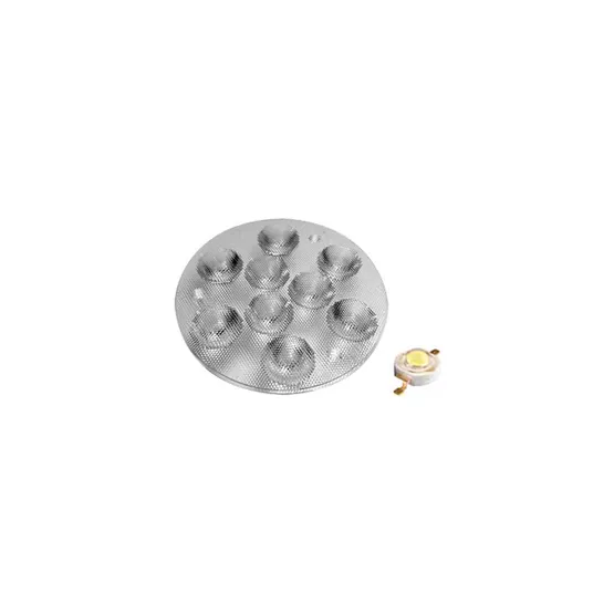Фото товара Блок линз 9B30DF (30°, 9X Emitter) (Turlens, -)