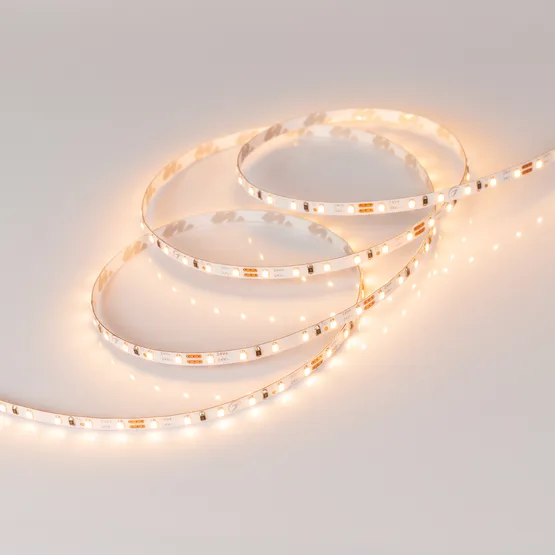 Фото #3 товара Светодиодная лента MICROLED-M120-4mm 24V Warm2700 (5.4 W/m, IP20, 2216, 5m) (Arlight, узкая)