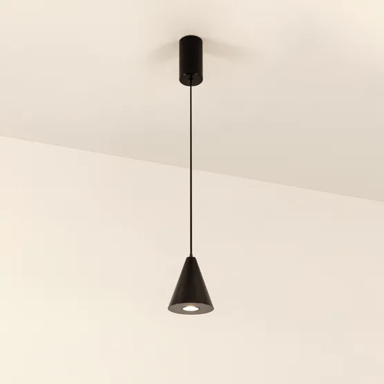 Фото #3 товара Светильник SP-ELEMENTA-CONE-R83-9W Warm3000 (BK, 39 deg, 230V) (Arlight, IP40 Металл, 3 года)