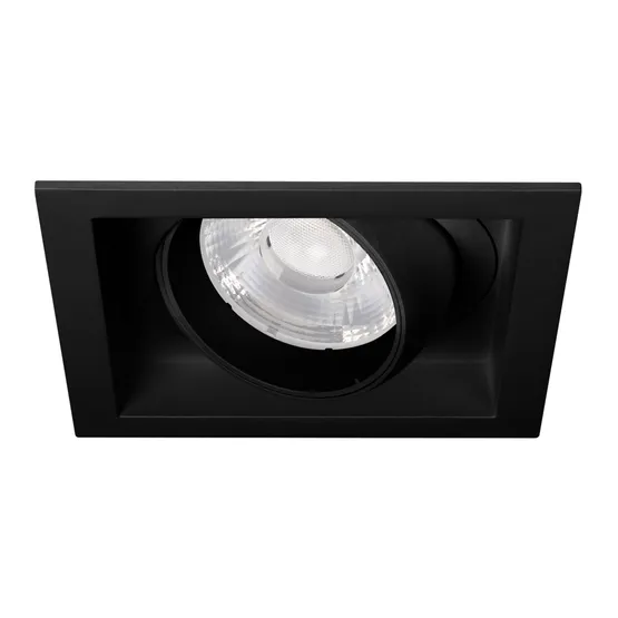 Фото #1 товара Светильник MS-VORTEX-BUILT-S140x140-30W Day4000 (BK-BK, 30 deg, 230V) (Arlight, IP20 Металл, 5 лет)