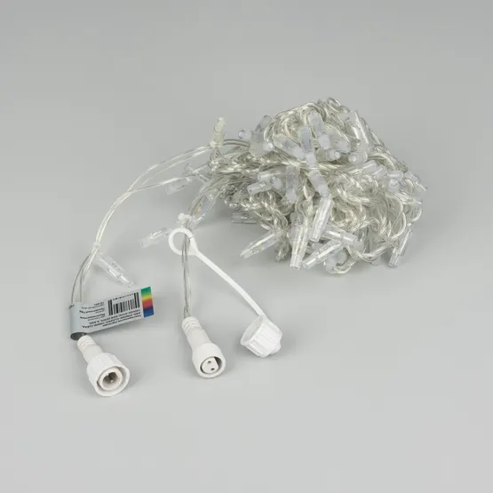 Фото #6 товара Светодиодная гирлянда ARD-STRING-CLASSIC-10000-CLEAR-100LED-LIVE RGB-DMX (24V, 10W) (Ardecoled, IP65, 1 год)