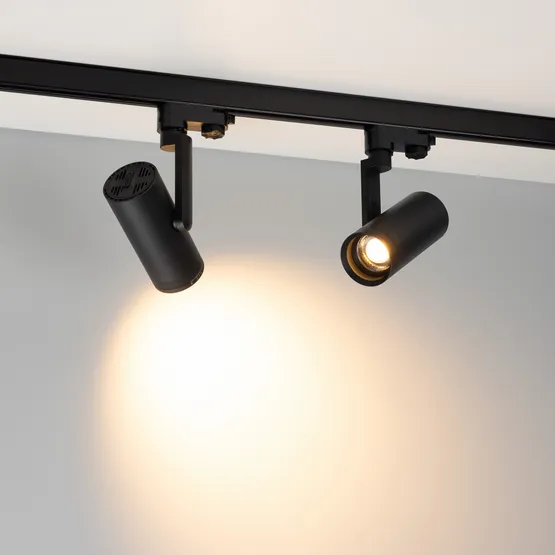 Фото #2 товара Светильник LGD-URANUS-4TR-R65-10W Warm3500-MIX (BK, 20-50 deg, side holder, 230V) (Arlight, IP20 Металл, 5 лет)