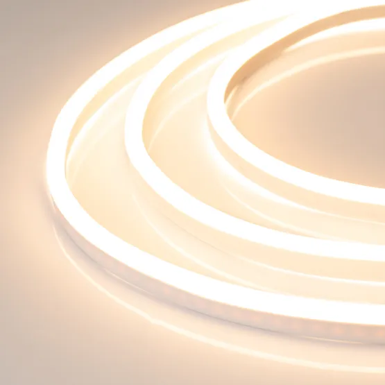 Фото #1 товара Гибкий неон ARL-CF2835-Mini-24V Warm White (16x8mm) (Arlight, 6 Вт/м, IP65)
