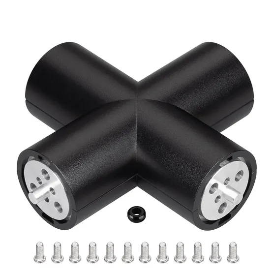 Фото #1 товара Соединитель профиля ROUND-D36-360-X90 (Arlight, Алюминий)