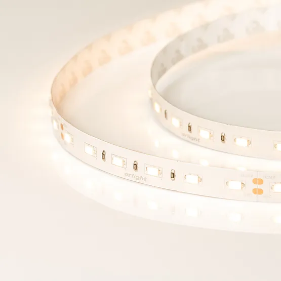 Фото #2 товара Светодиодная лента ULTRA-5000 24V Warm2400 2xH (5630, 300 LED, LUX) (Arlight, 27 Вт/м, IP20)