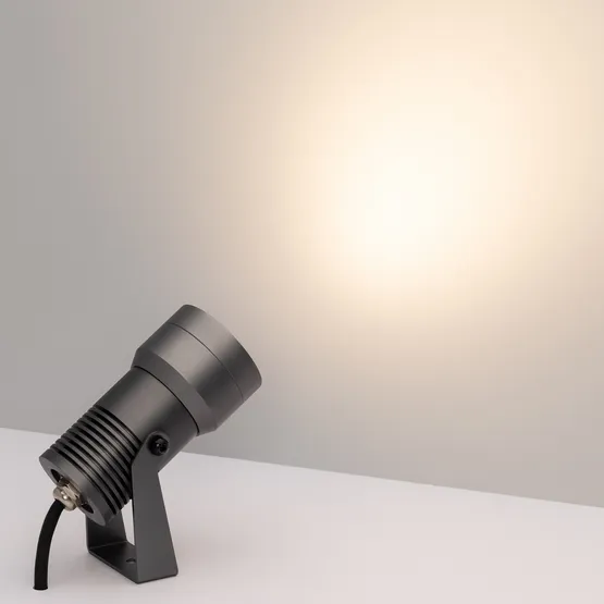 Фото #3 товара Светильник KT-RAY-COLOR-R61-12W RGB-Warm3000 (DG, 36 deg, 12V) (Arlight, IP67 Металл, 3 года)