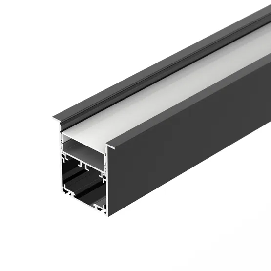 Фото #5 товара Профиль SL-LINIA52-3L-F-2000 ANOD BLACK (Arlight, Алюминий)