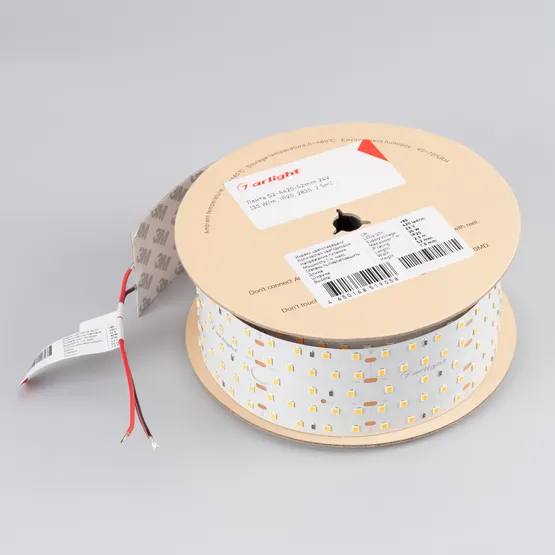Фото #4 товара Светодиодная лента S2-A420-52mm 24V Day4000 (30 W/m, IP20, 2835, 2.5m) (Arlight, Открытый)