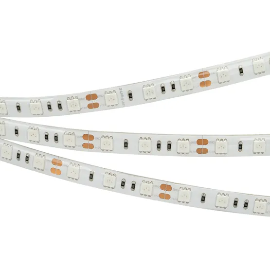 Фото #3 товара Светодиодная лента RTW 2-5000SE 12V Green 2x (5060, 300 LED, LUX) (Arlight, 14.4 Вт/м, IP65)
