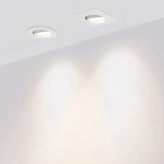 Фото #5 товара Светодиодный светильник LTM-S50x50WH 5W Warm White 25deg (Arlight, IP40 Металл, 3 года)
