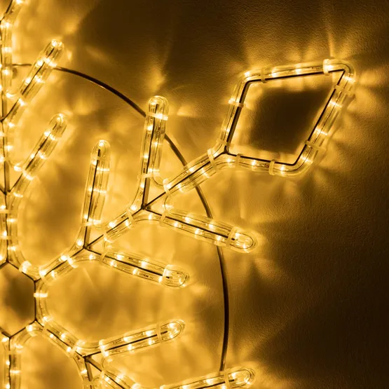 Фото #2 товара Фигура светодиодная ARD-SNOWFLAKE-M9-900x900-360LED Warm (230V, 22W) (Ardecoled, IP65, 1 год)