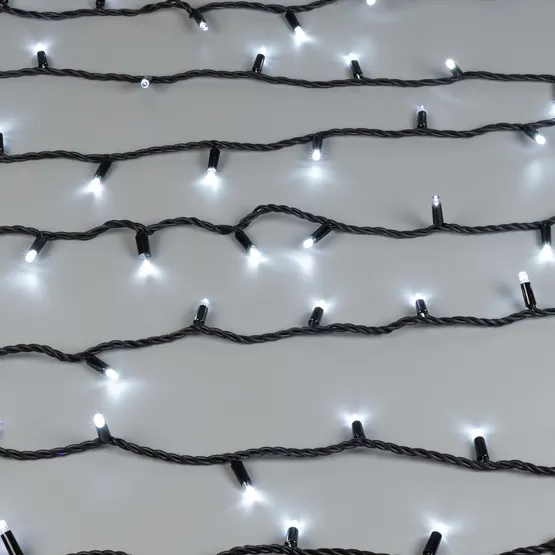Фото #2 товара Светодиодная гирлянда ARD-STRING-PRO-10000-BLACK-100LED-FLASH WHITE (230V, 7W) (Ardecoled, IP65, 2 года)
