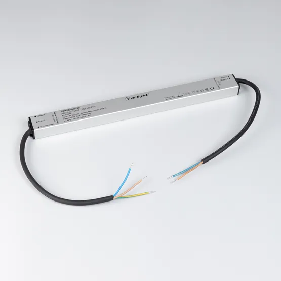 Фото #2 товара Блок питания ARPV-LG24160-LINEAR-PFC (24V, 6.7A, 160W) (Arlight, IP67 Металл, 5 лет)