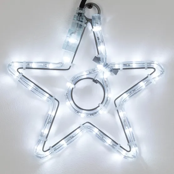 Фото #3 товара Фигура светодиодная ARD-STAR-M4-200x220-36LED White (230V, 2.5W) (Ardecoled, IP65, 1 год)