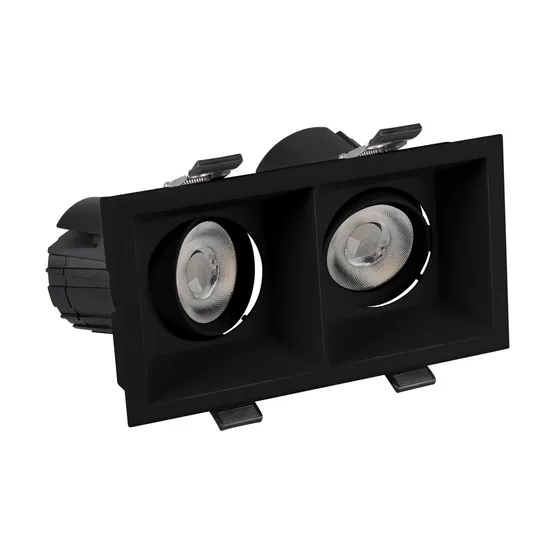 Фото #7 товара Светильник MS-FLOW-BUILT-S157x85-2x6W Day4000 (BK, 15 deg, 230V) (Arlight, IP20 Металл, 5 лет)