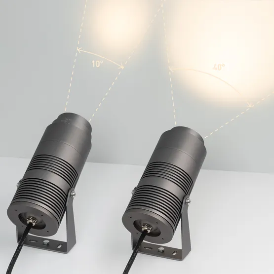 Фото #4 товара Светильник ALT-RAY-ZOOM-R89-25W Warm3000 (DG, 10-40 deg, 230V) (Arlight, IP67 Металл, 3 года)