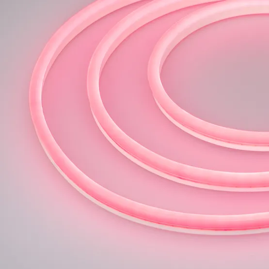 Фото #1 товара Образец Гибкий неон GALAXY-1608-5000CFS-2835-100 12V Pink 0.5M (16x8mm, 12W, IP67) (Arlight, 12 Вт/м, IP67)