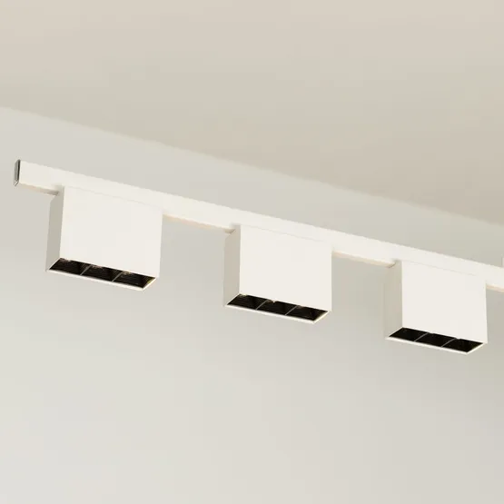 Фото #2 товара Светильник SP-LEGACY-S1200x60-8x6W Warm3000 (WH, 34 deg) (Arlight, IP20 Металл, 3 года)