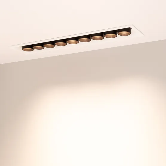Фото #2 товара Светильник MS-ORIENT-BUILT-TURN-TC-S67x300-20W Warm3000 (WH-BK, 30 deg, 230V) (Arlight, IP20 Металл, 5 лет)