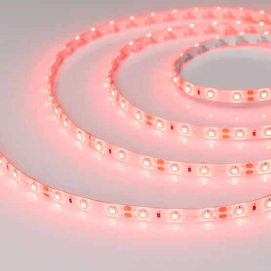 Фото #1 товара Светодиодная лента RTW 2-5000SE 12V Red (3528, 300 LED, LUX) (Arlight, 4.8 Вт/м, IP65)