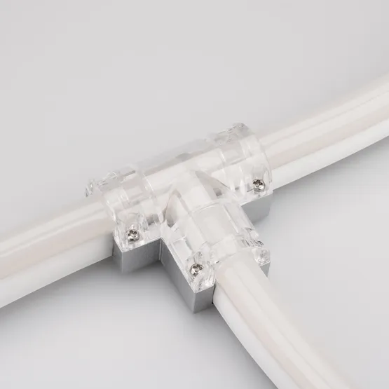 Фото #3 товара Соединитель тройной ARL-CLEAR-U15-2x90 (26x15mm) (Arlight, Металл)