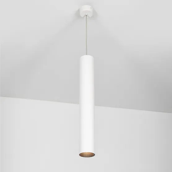 Фото #2 товара Светильник SP-POLO-HANG-LONG450-R65-8W Warm3000 (WH-BK, 40 deg) (Arlight, IP20 Металл, 3 года)
