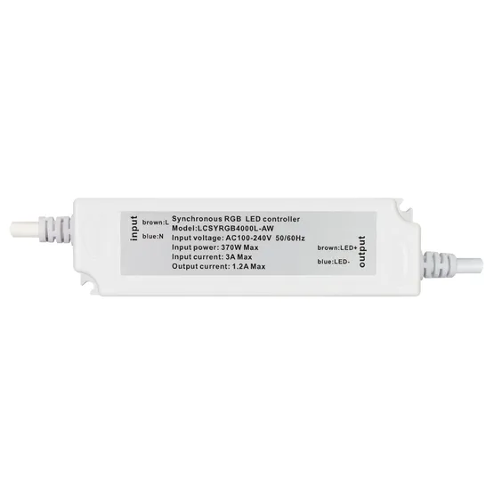 Фото #3 товара Контроллер ARD-CLASSIC-SYNC-RGB-4000LED White (230V, 370W, RF ПДУ) (Ardecoled, Закрытый)