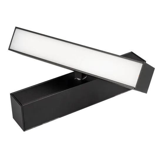 Фото #5 товара Светильник MAG-FLAT-FOLD-45-S205-6W Day4000 (BK, 100 deg, 24V) (Arlight, IP20 Металл, 5 лет)