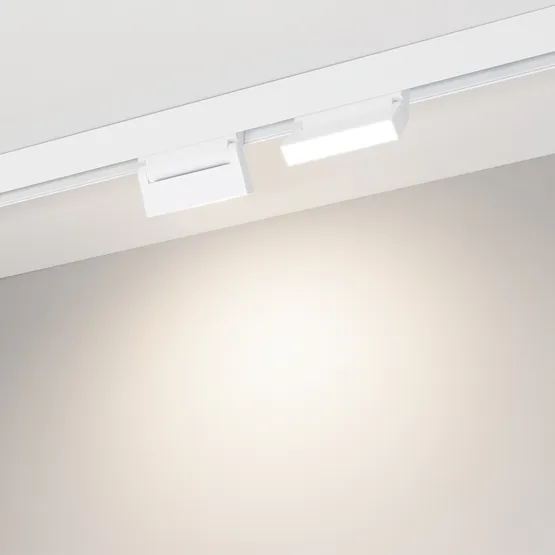 Фото #4 товара Светильник MAG-ORIENT-FLAT-FOLD-S195-6W Day4000 (WH, 80 deg, 48V) (Arlight, IP20 Металл, 3 года)