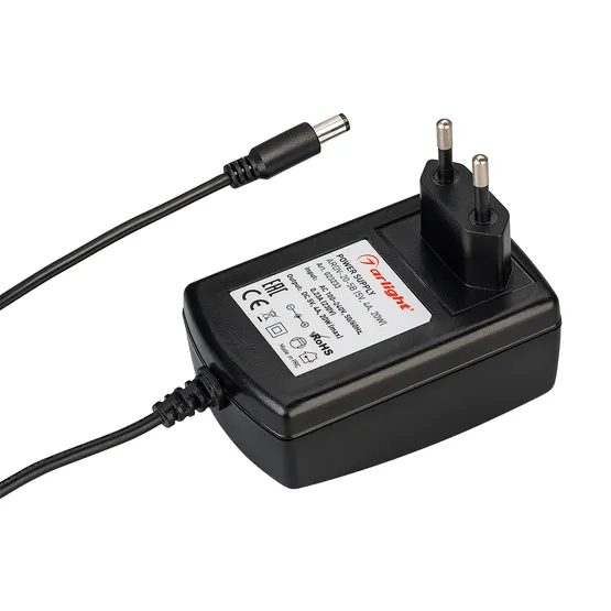Фото товара Блок питания ARDV-20-5B (5V, 4A, 20W) (Arlight, Адаптер, 2 года)