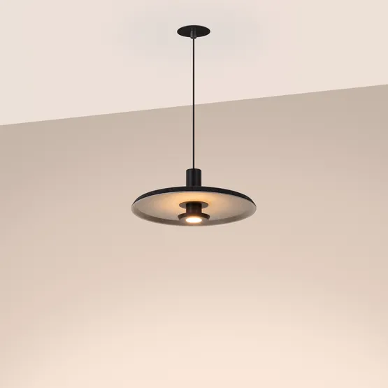 Фото #2 товара Светильник SP-KOTARO-R350-12W Warm2700 (BK-GR, 36 deg, 230V, TRIAC) (Arlight, IP20 Фетр, 3 года)