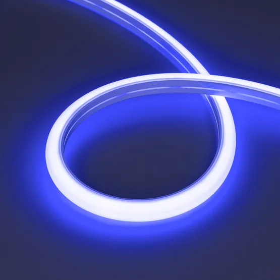 Фото #5 товара Светодиодная лента герметичная MOONLIGHT-TOP-G120-16x15mm 24V RGB (12 W/m, IP67, 5m, wire x2) (Arlight, Вывод боковой, 3 года)