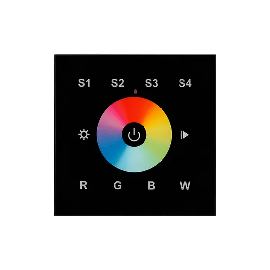 Фото #2 товара Панель Sens SR-2820B-AC-RF-IN Black (220V,RGBW,1 зона) (Arlight, IP20 Пластик, 3 года)