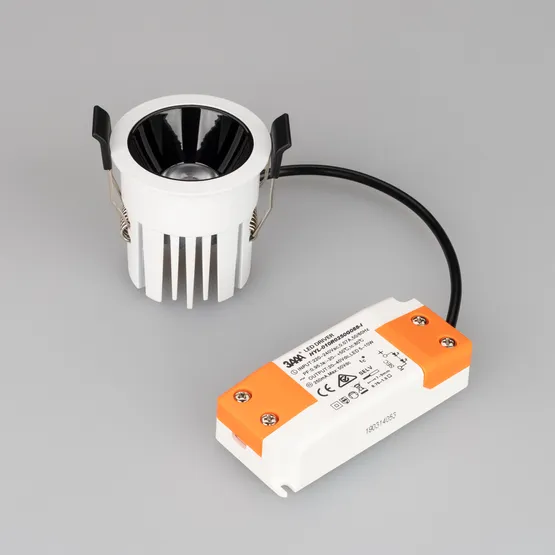 Фото #4 товара Светильник MS-ATLAS-BUILT-R58-10W Warm3000 (WH-BK, 35 deg, 230V) (Arlight, IP20 Металл, 5 лет)