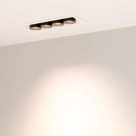 Фото #2 товара Светильник MS-ORIENT-BUILT-TURN-TC-S67x150-10W Warm3000 (WH-BK, 30 deg, 230V) (Arlight, IP20 Металл, 5 лет)