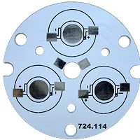Фото товара Плата D44-3E Emitter (3x LED, 724-114) (Turlens, -)